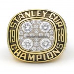 1988 Edmonton Oilers Stanley Cup Championship Ring/Pendant(Premium)